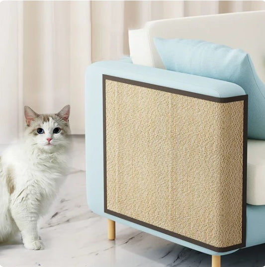 Natural Bamboo Cat Scratcher Sofa Mats Board 50x80cm