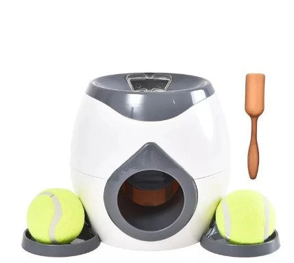 Dog Food Reward Machine Tennis Ball Launcher