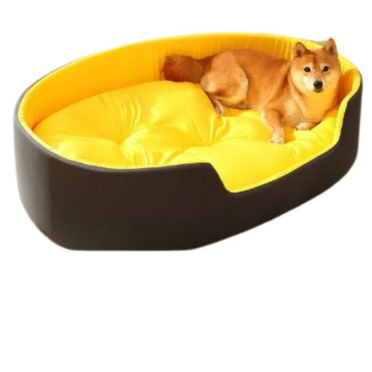 Yellow Big Dog Pet Bed (75cm x 50cm)